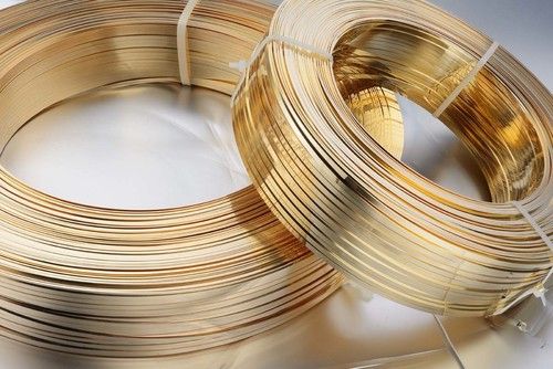 Yellow Flat Brass Wire Rolls at Best Price in Delhi