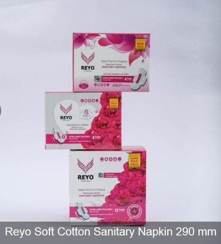 Soft Cotton Sanitary Napkin 290mm