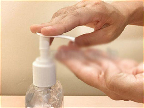 Transparent Hand Sanitizer Gel
