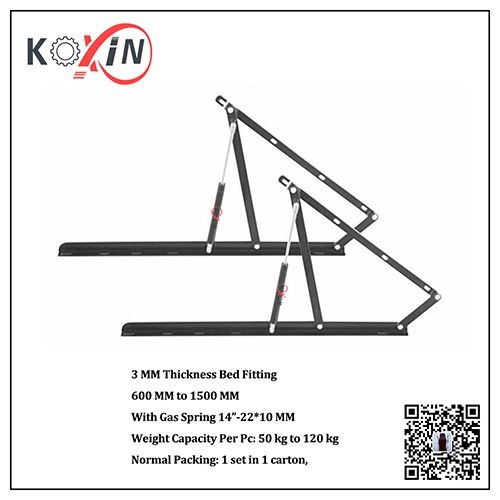 2Ft 3Ft 4Ft 5Ft Bed Fitting With Gas Spring 14 Inch Thickness: 3 Millimeter (Mm)