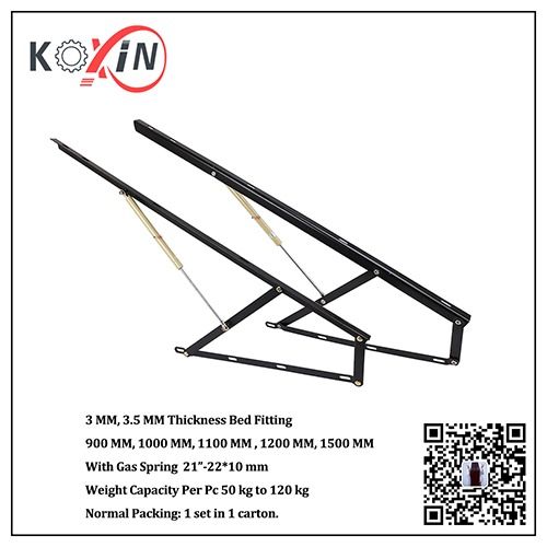 3Ft 4Ft 5Ft Bed Fitting With Gas Spring 21 Inch Thickness: 3 Millimeter (Mm)