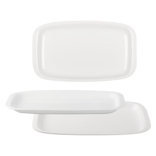 Acrylic Rectangular Platter Or Burger Plate