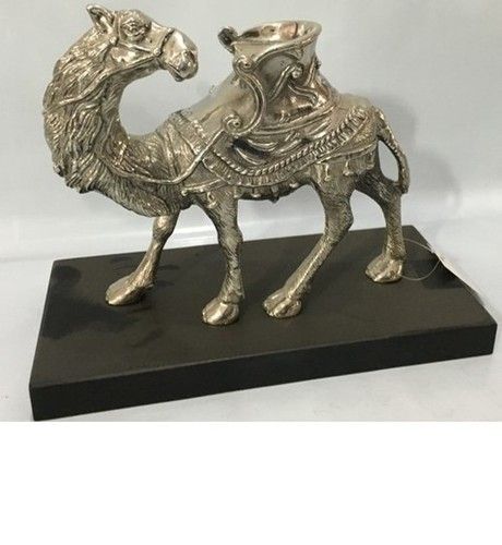 Silver Aluminum Animal Figure Statue