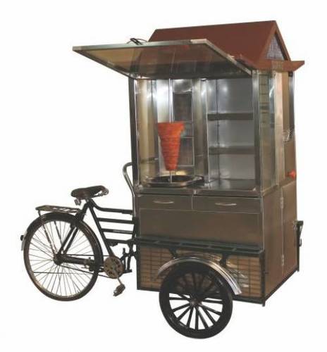 Mobile Cycle Shawarma Machine