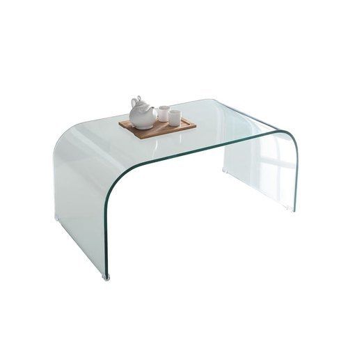 Paulina Clear Glass Coffee Table