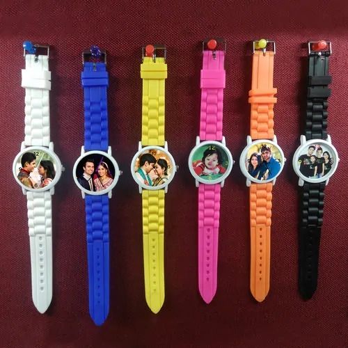 Various Colors Are Available Silicon Sublimation Wrist Watch