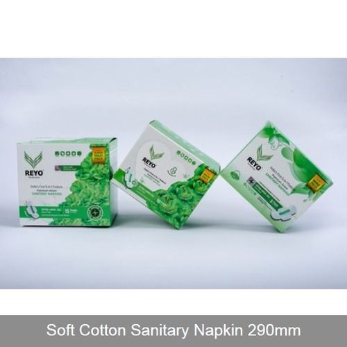 White Soft Cotton Adult Sanitary Napkins