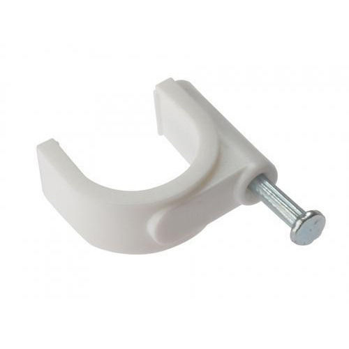 Plastic Solid Pipe Cable Clips