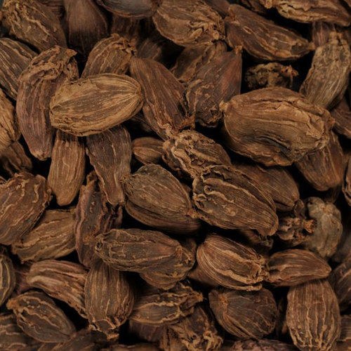 Whole Black Cardamom (Badi Elaichi, Kali Elaichi, Moti Elaichi)