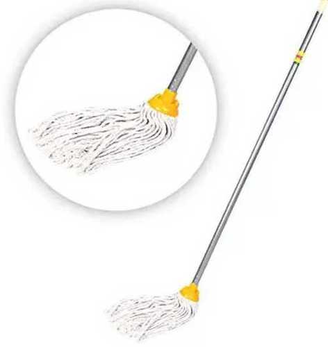 White Cotton Floor Cleaning Mops