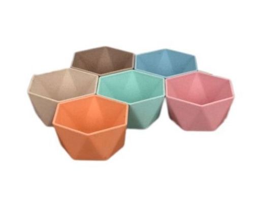 Eco Friendly Hexagonal Bowl