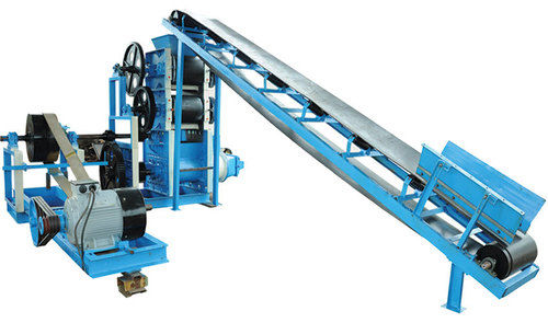 Blue Automatic Clay Brick Making Machine