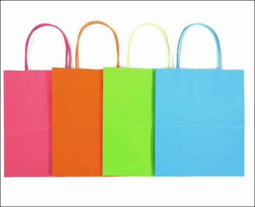 Plain Paper Shopping Bags