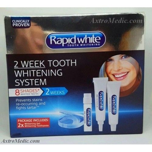 Rapid White 2 Week Tooth Whitening System Energy Source: Manual