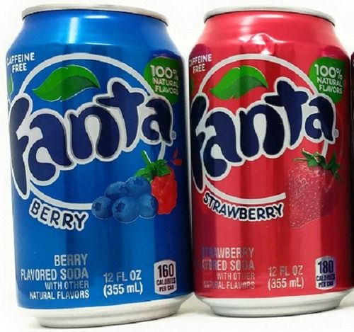 Soft Drinks Fanta Cans