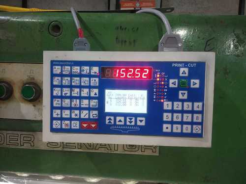 Automatic Paper Guillitone Back Gauge Machine Control Panel