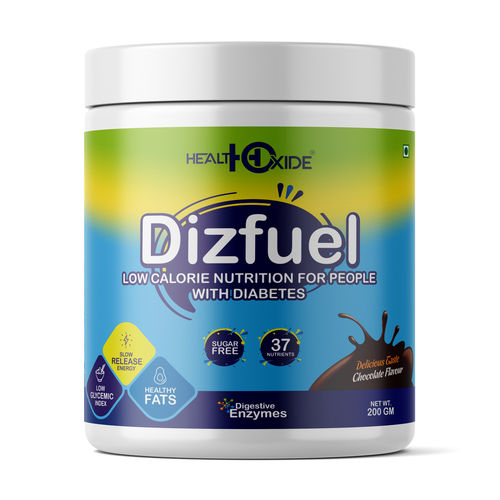 Healthoxide Dizfuel Low Calorie Nutrition For People With Diabetes Dosage Form: Powder