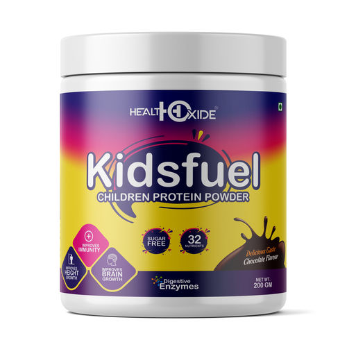HealthOxide Kidsfuel Children Protein Powder - Sugar Free