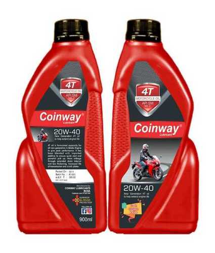 20W 40 Two Wheeler Engine Oil Application: Coinway