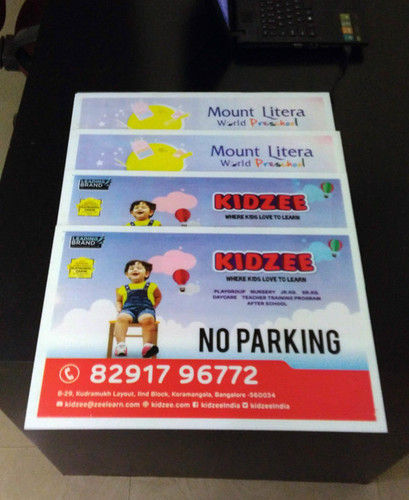 Sunpack No Parking Boards Printing Services