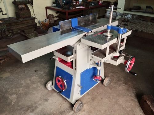 Blue Wood Planer Randa Machine