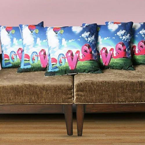 Multicolor Digital Printed Cushion Cover