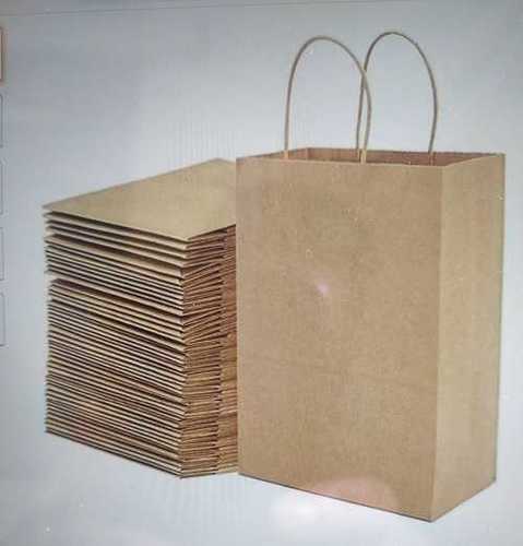 Brow Color Paper Carry Bags