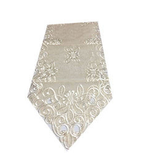 White Designer Center Table Cover