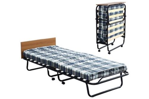 Polished Easy To Assemble Space Saving Folding Guest Bed