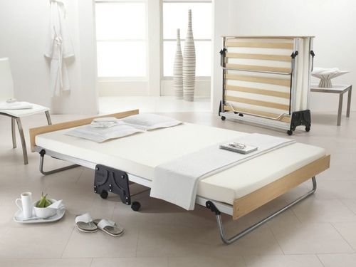 Polished Easy To Assemble Space Saving Folding Guest Bed