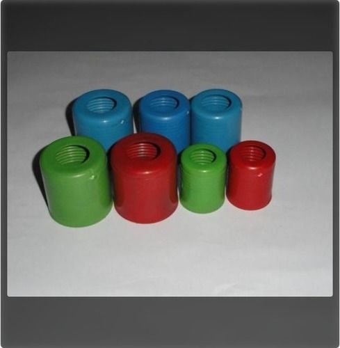 Red Pipe End Caps Set