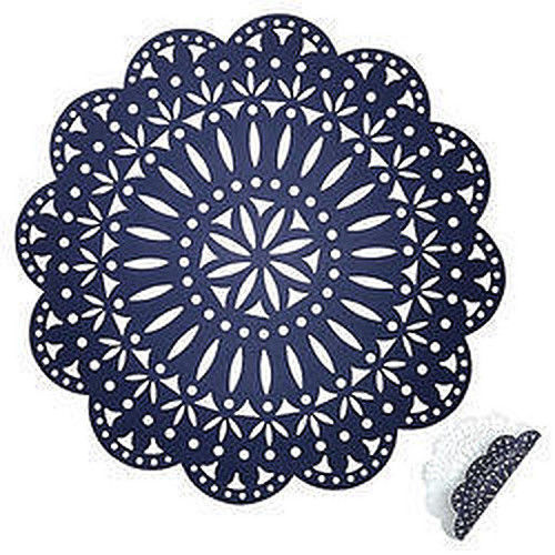 Blue Pvc Round Table Mat