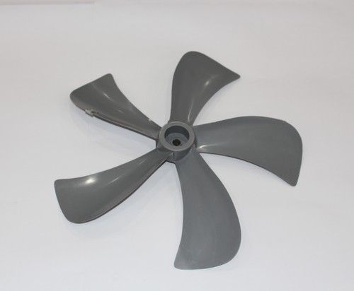 12 Inch 5 Leaf Gray Plastic Air Cooler Fan Blade