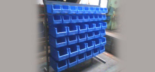 Industrial Plastic Bins With Bins Stand