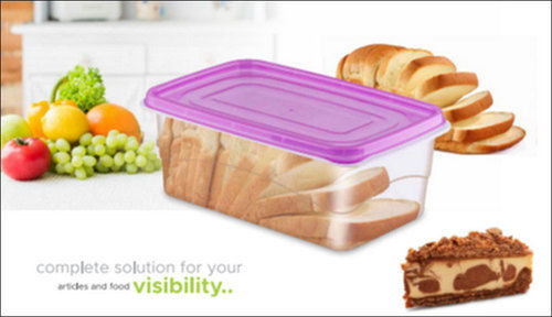 Transparent Bread Box Plastic Container