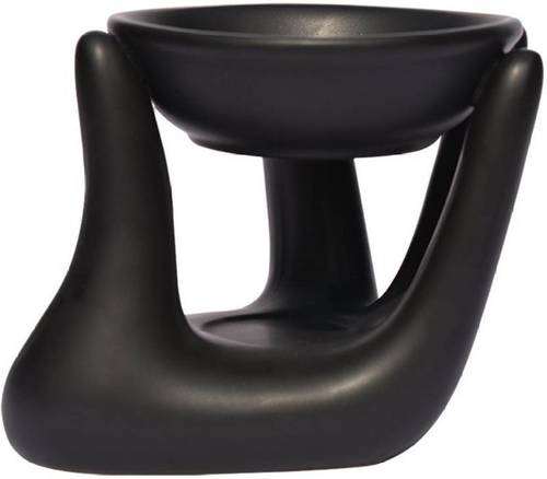 Modular Black Ceramic Oil Burner