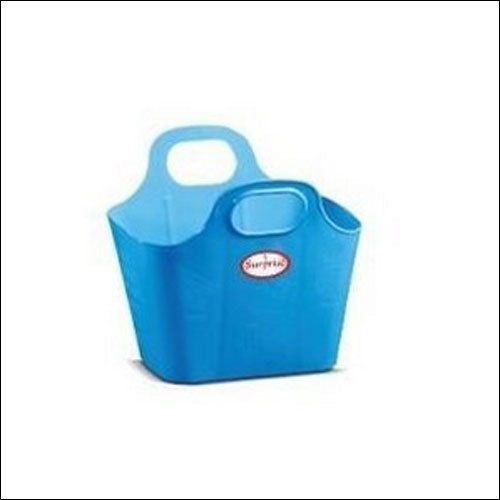 Red Non Foldable Plastic Lunch Basket