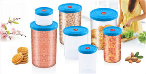 Transparent Plastic Kitchen Masala Storage Container