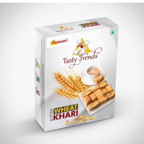 Tasty Wheat Butter Khari Fat Content (%): 39 Grams (G)