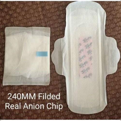 240Mm Folded Real Anion Chip Sanitary Napkin Absorbency: 150 Milliliter (Ml)