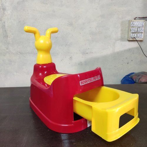 Green Baby Plastic Potty Chair