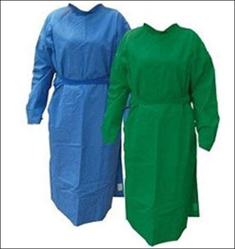 Blue Impeccable Finish Ot Gown