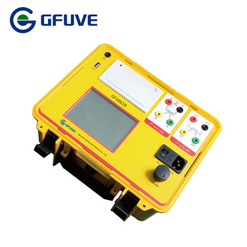 Yellow Instrument Transformer Turns Ratio Test Set