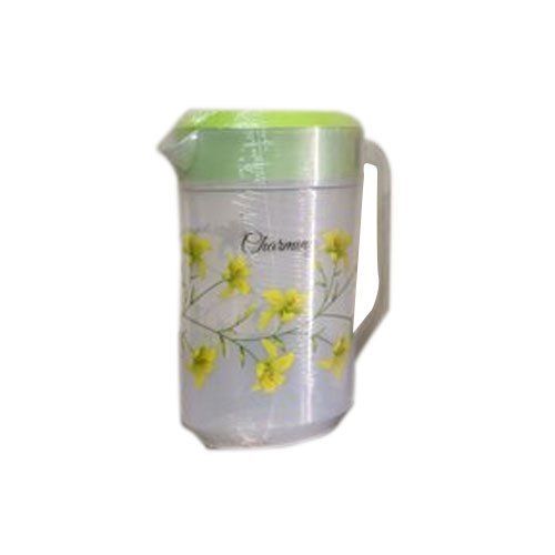 Multicolor Printed Plastic Water Jug