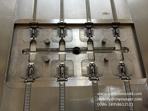 Fir Tree Cable Tie Injection Mould