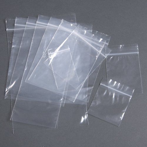 Transparent Grip Zip Lock Bags