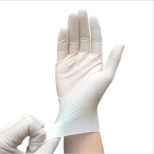 Blue White Brown Black Red Medical Natural Latex Surgical Hand Gloves