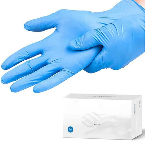 Powder Free Clear Examination Medical Disposable Gloves