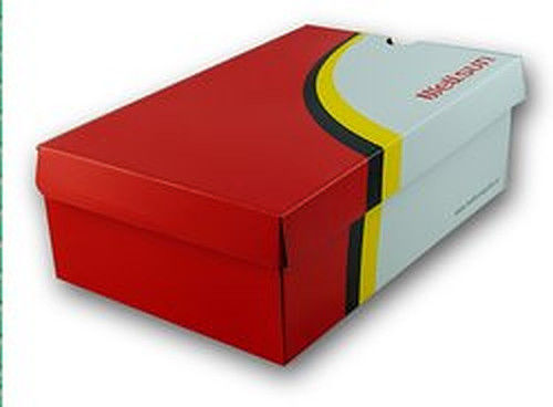 Multicolor Printed Corrugated Shoe Box