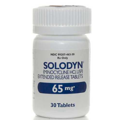 Tablets Solodyn Extended Release Tab